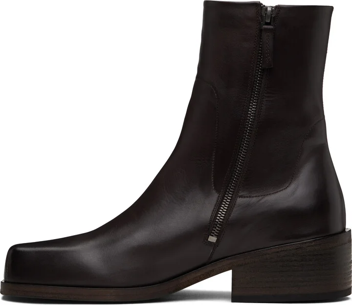 Marsèll Brown Cassello Ankle Boots - Image 3