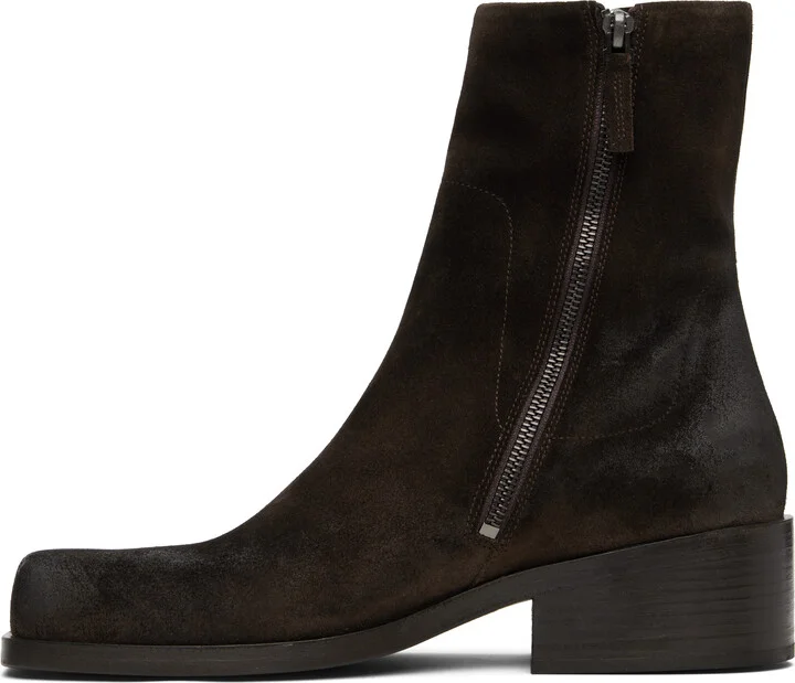 Marsèll Brown Cassello Ankle Boots - Image 3