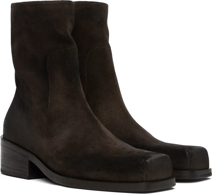 Marsèll Brown Cassello Ankle Boots - Image 4