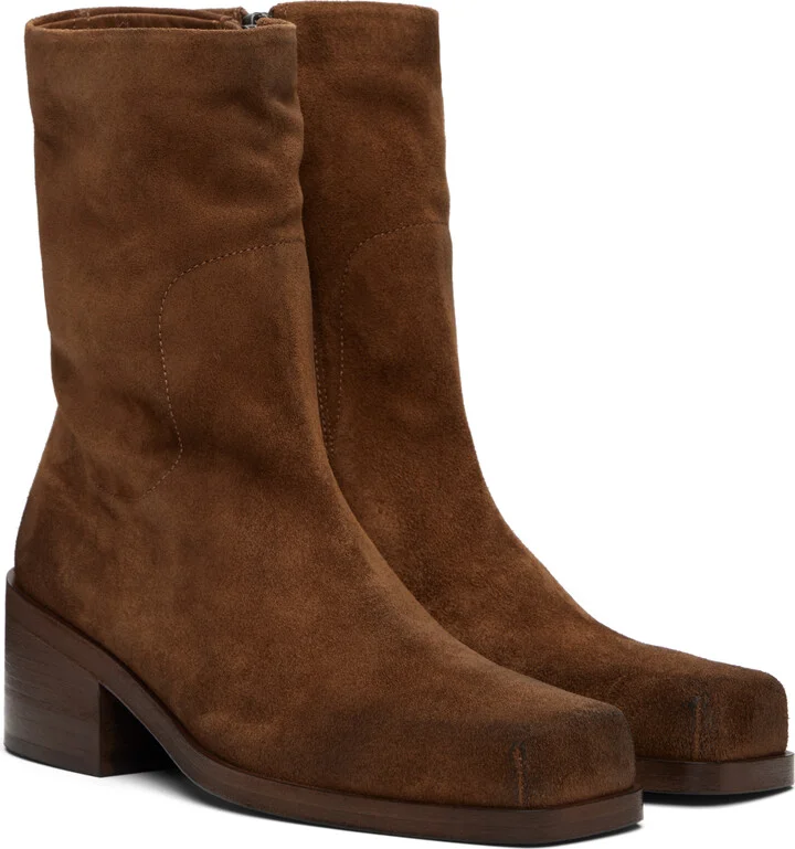 Marsèll Brown Cassello Ankle Boots - Image 4