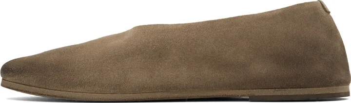 Marsèll Brown Coltellaccio Ballerina Flats - Image 3