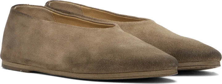 Marsèll Brown Coltellaccio Ballerina Flats - Image 4