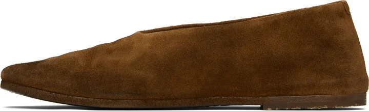 Marsèll Brown Coltellaccio Ballerina Flats - Image 3