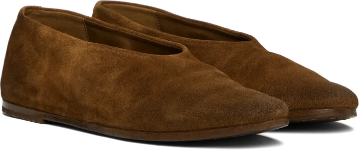 Marsèll Brown Coltellaccio Ballerina Flats - Image 4