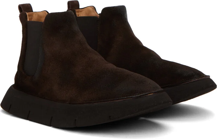 Marsèll Brown Intagliata Boots - Image 4