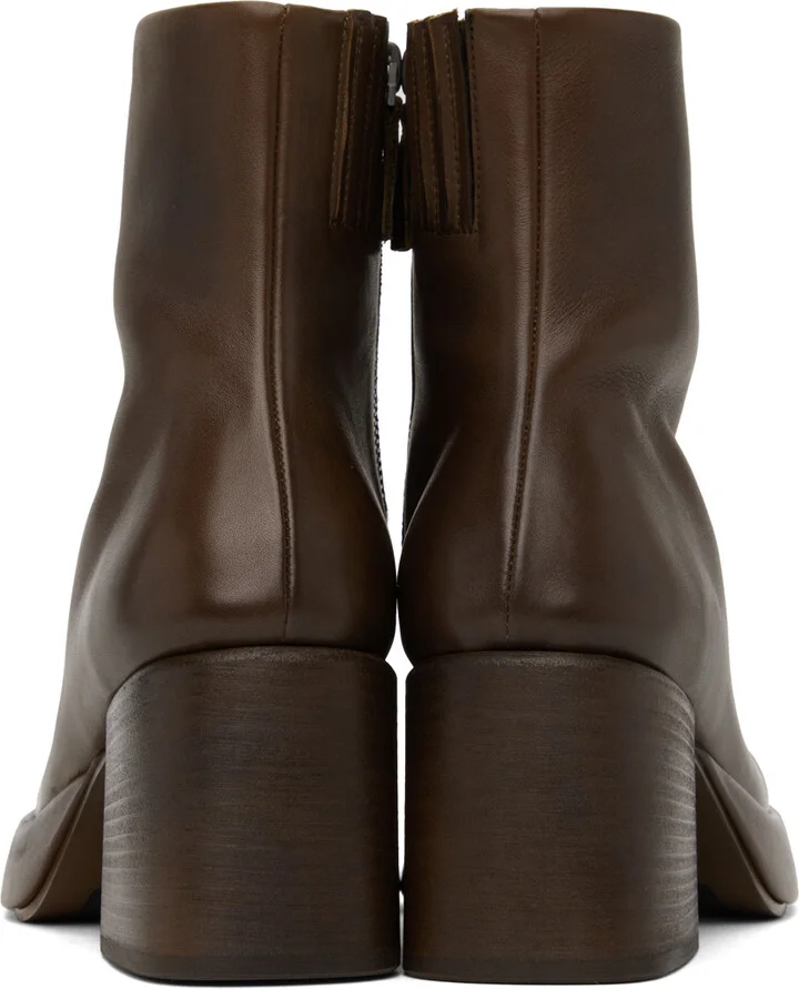 Marsèll Brown Plattino Boots - Image 2
