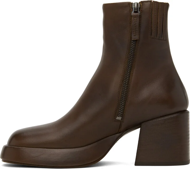Marsèll Brown Plattino Boots - Image 3