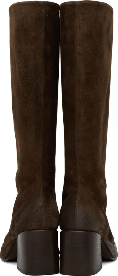 Marsèll Brown Plattino Tall Boots - Image 2
