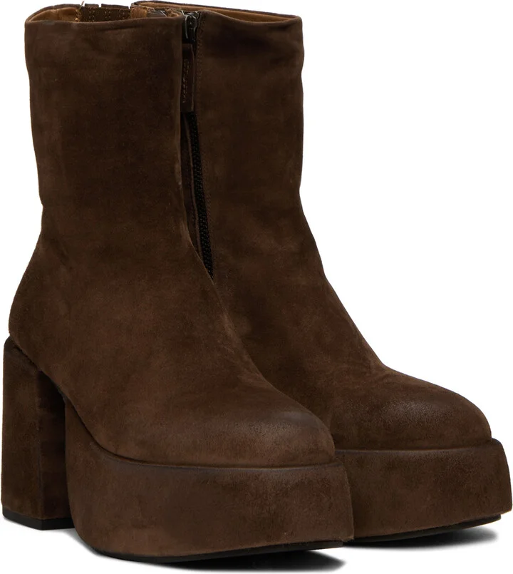 Marsèll Brown Tacplat Boots - Image 4
