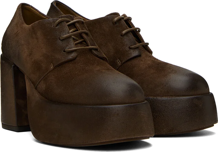 Marsèll Brown Tacplat Heels - Image 4