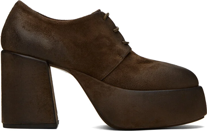 Marsèll Brown Tacplat Heels