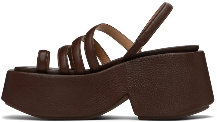 Marsèll Brown Zeppo Sandals - Image 3