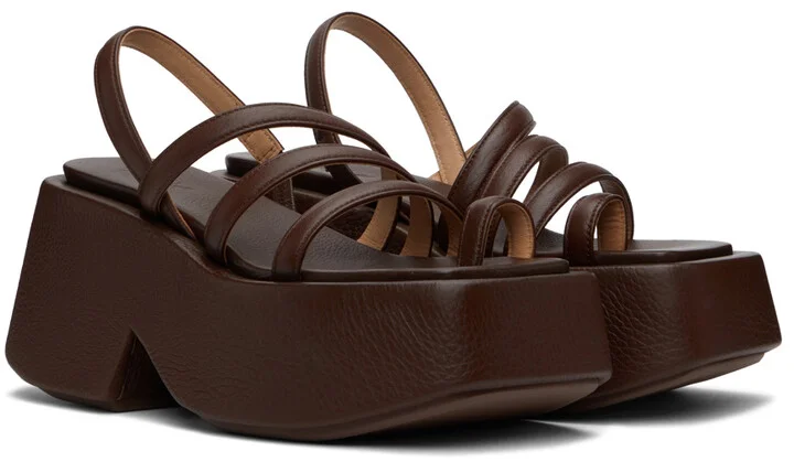 Marsèll Brown Zeppo Sandals - Image 4