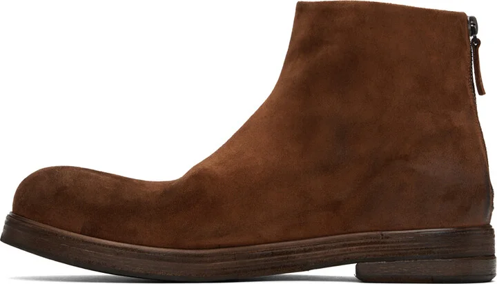Marsèll Brown Zucco Zeppa Boots - Image 3