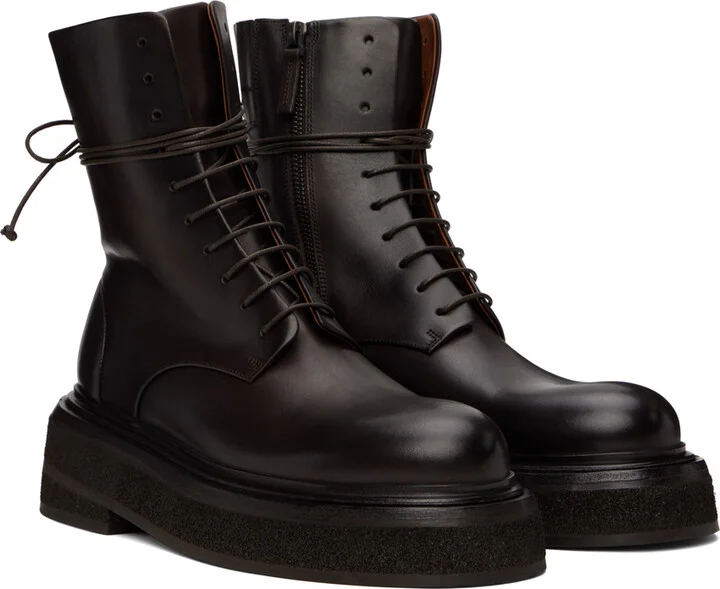 Marsèll Brown Zuccone Boots - Image 4