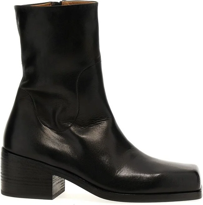 Marsèll Cassello Square-Toe Ankle Boots