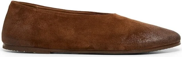 Marsèll Coltellaccio Leather Ballerina Shoes