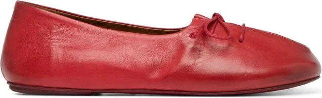 Marsèll Girella Leather Ballerina Shoes