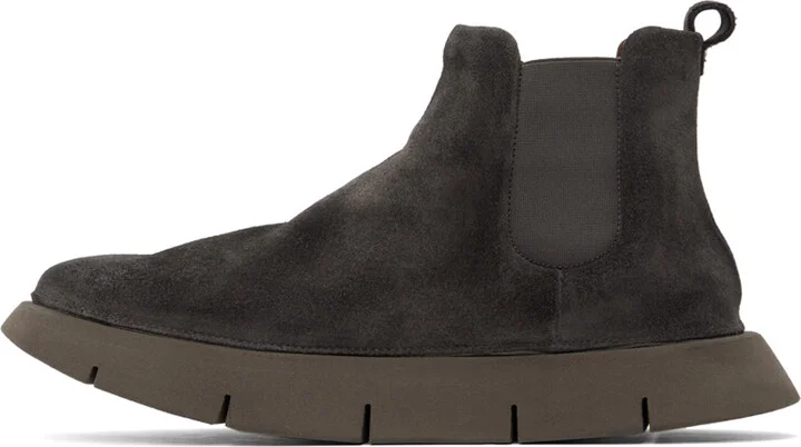 Marsèll Gray Intagliata Beatle Chelsea Boots - Image 3