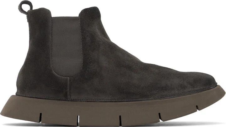 Marsèll Gray Intagliata Beatle Chelsea Boots