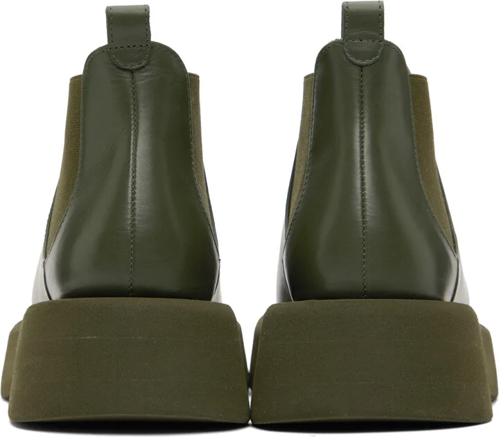 Marsèll Khaki Gomme Gommellone Chelsea Boots - Image 2
