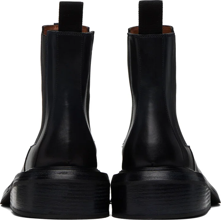 Marsèll Navy Cassettino Chelsea Boots - Image 2