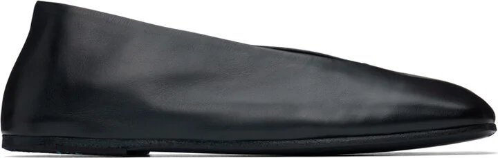 Marsèll Navy Spatolona Ballerina Flats