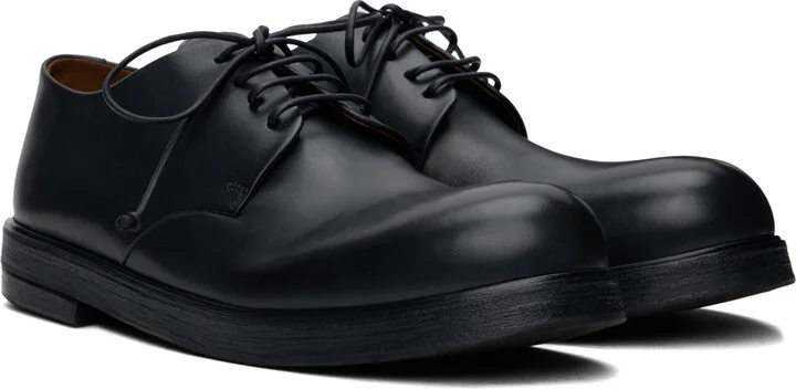 Marsèll Navy Zucca Zeppa Derbys - Image 4