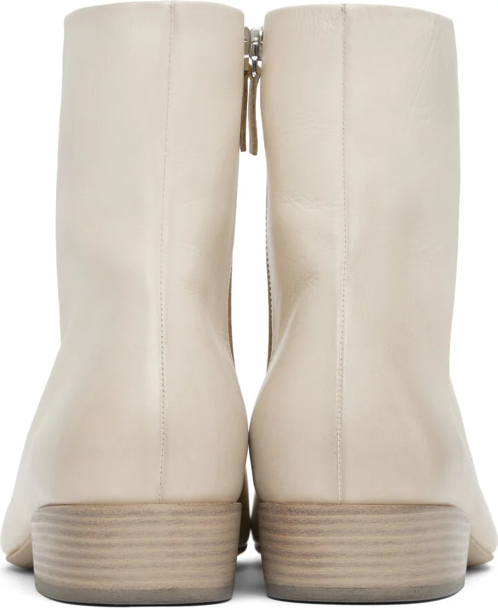 Marsèll Off-White Granblocco Ankle Boots - Image 2