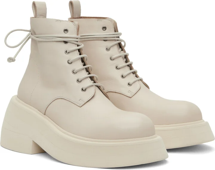 Marsèll Off-White Microne Boots - Image 4