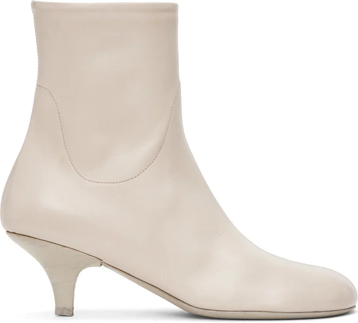Marsèll Off-White Tronchetto Boots
