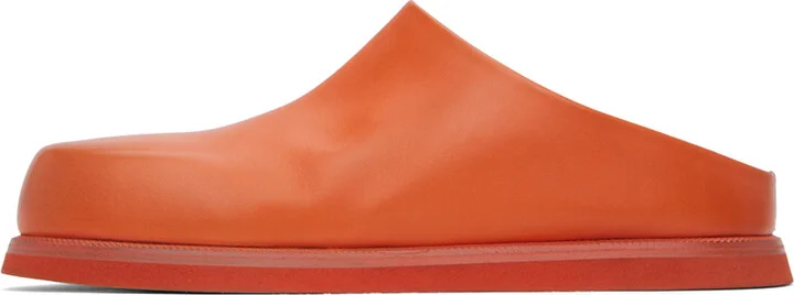 Marsèll Orange Accom Loafers - Image 3