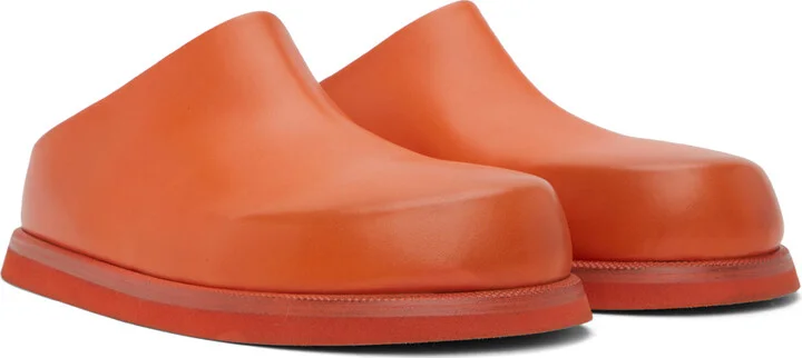 Marsèll Orange Accom Loafers - Image 4