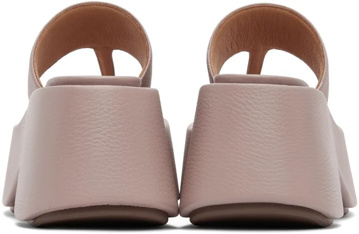 Marsèll Pink Zeppo Infradito Sandals - Image 2