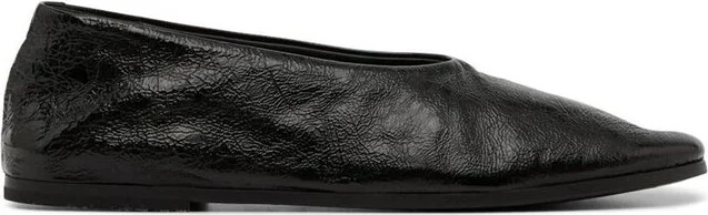 Marsèll Pointed Toe Leather Flat Shoes