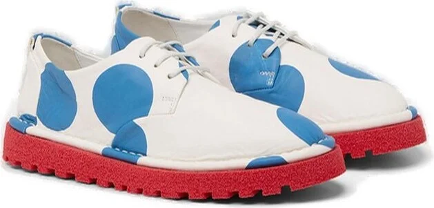Marsèll Printed Lace-Up Shoes