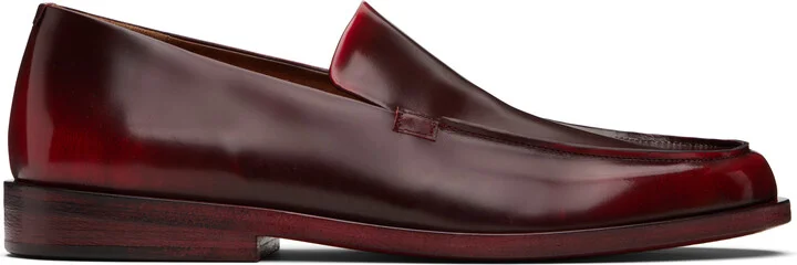 Marsèll Red Mocasso Loafers