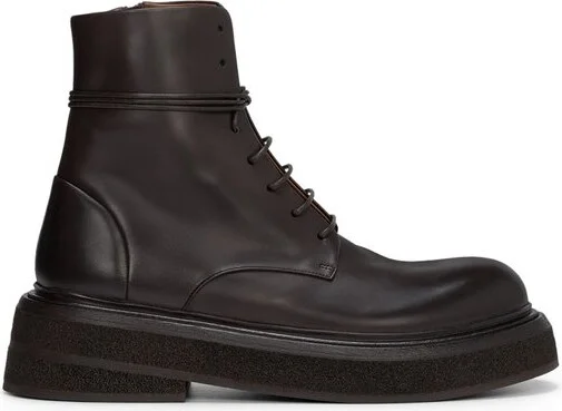 Marsèll Round-Toe Lace-Up Boots