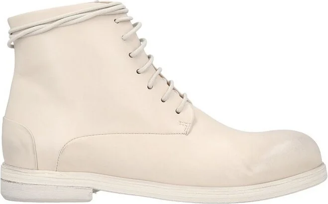 Marsèll Round-Toe Lace-Up Boots