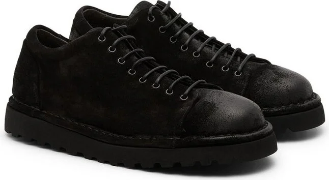 Marsèll Round Toe Lace-Up Shoes