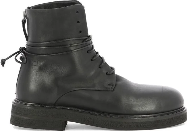 Marsèll Round Toe Zip-Up Boots