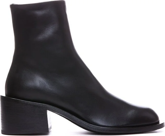 Marsèll Rounded Toe Ankle Boots