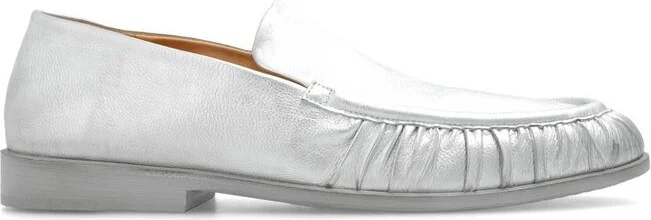 Marsèll Ruched-Detailed Almond Toe Loafers