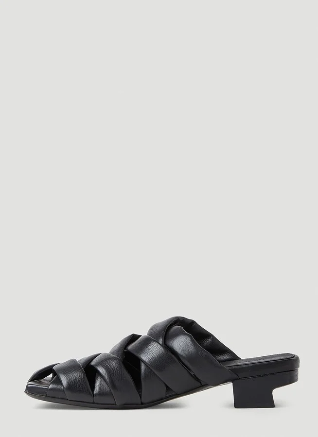 Marsèll Sbalzo Kitten Heel Mules - Woman Heels Black Eu - 36 - Image 3