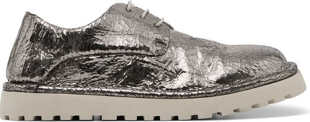 Marsèll Shiny Round Toe Lace-Up Shoes