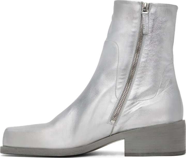 Marsèll Silver Cassello Boots - Image 3
