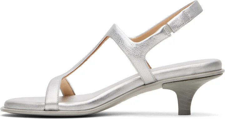 Marsèll Silver Ciglio Heeled Sandals - Image 3