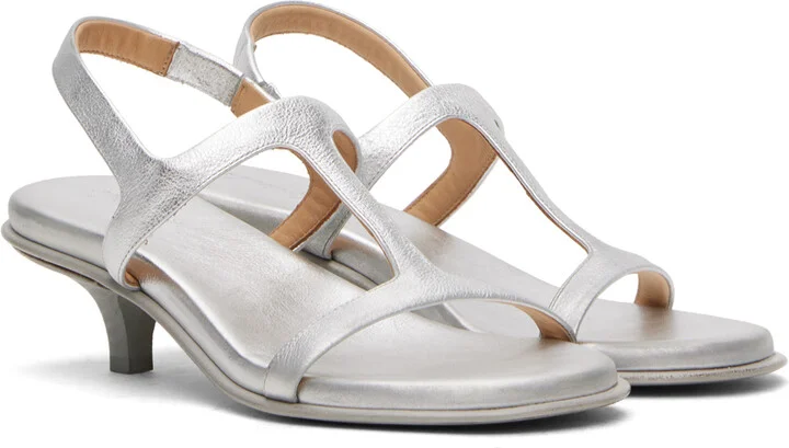Marsèll Silver Ciglio Heeled Sandals - Image 4