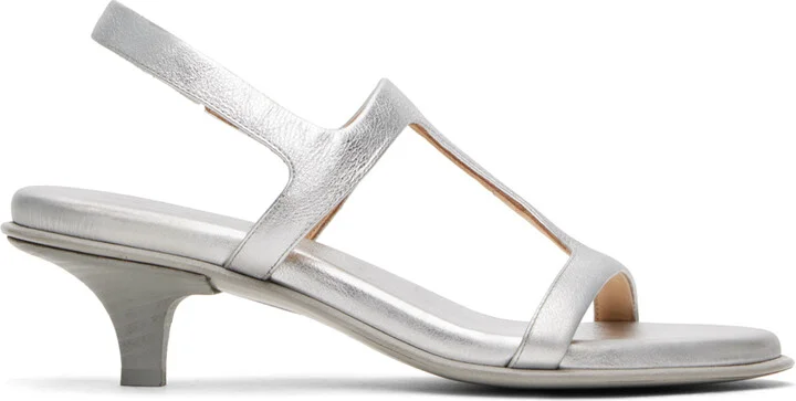 Marsèll Silver Ciglio Heeled Sandals