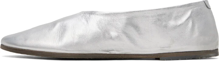 Marsèll Silver Coltellaccio Ballerina Flats - Image 3